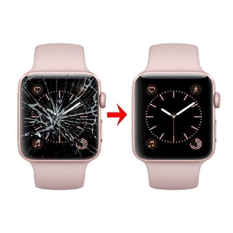 Thay mặt kính Apple Watch series 1, 2, 3, 4, 5, 6 tại Techcare