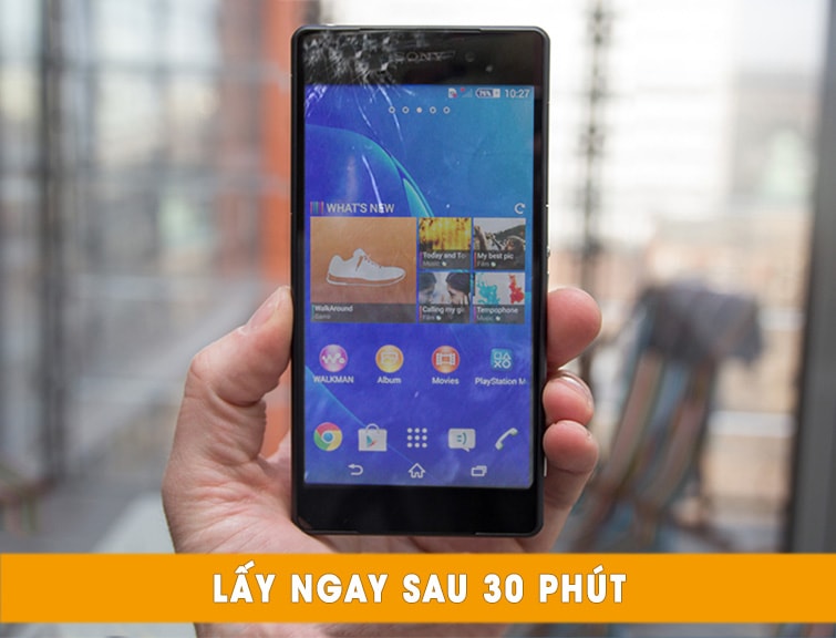 thay mặt kính cảm ứng sony z2