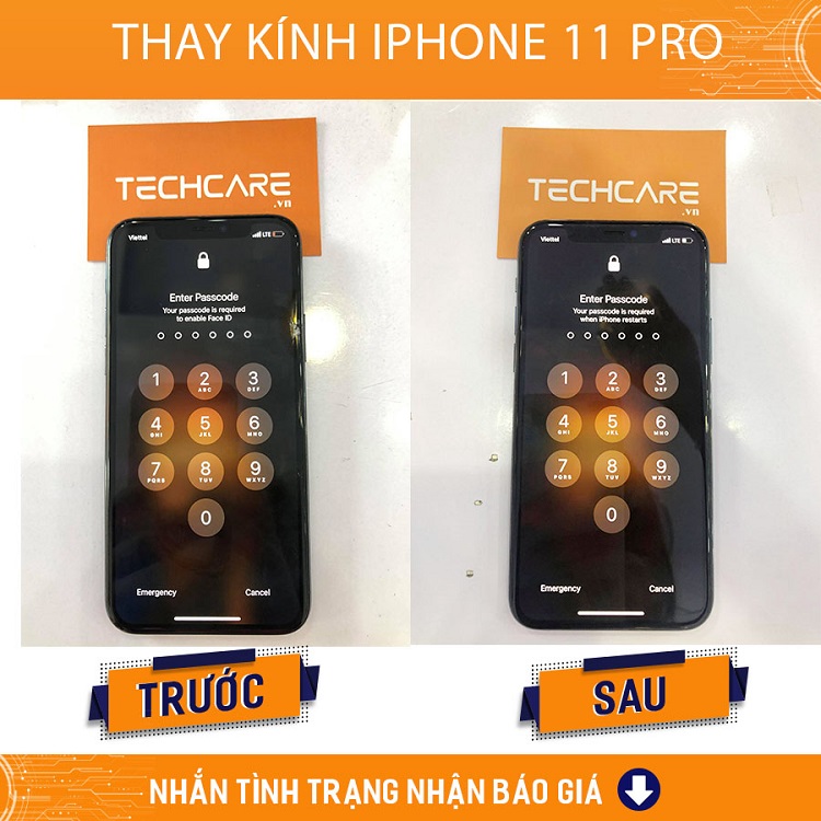 Thay mặt kính iPhone tại Đà Nẵng