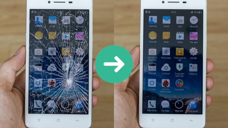 Địa chỉ thay mặt kính Oppo R7 Lite giá rẻ tại Đà Nẵng