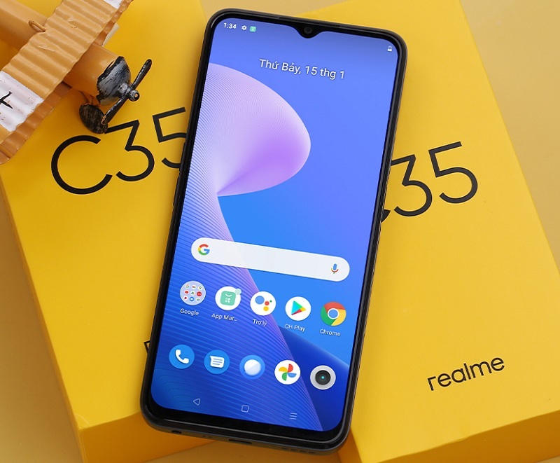 Nên thay mặt kính Realme C35 ở đâu?