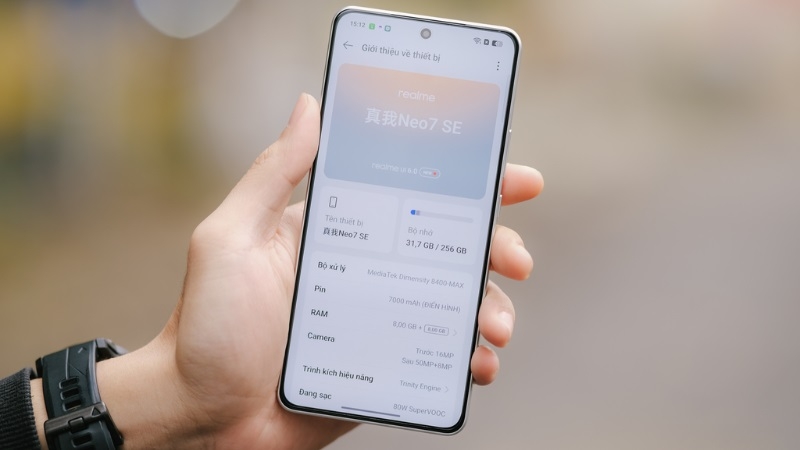 Khi nào bạn cần thay mặt kính Realme Neo 7 SE 5G?
