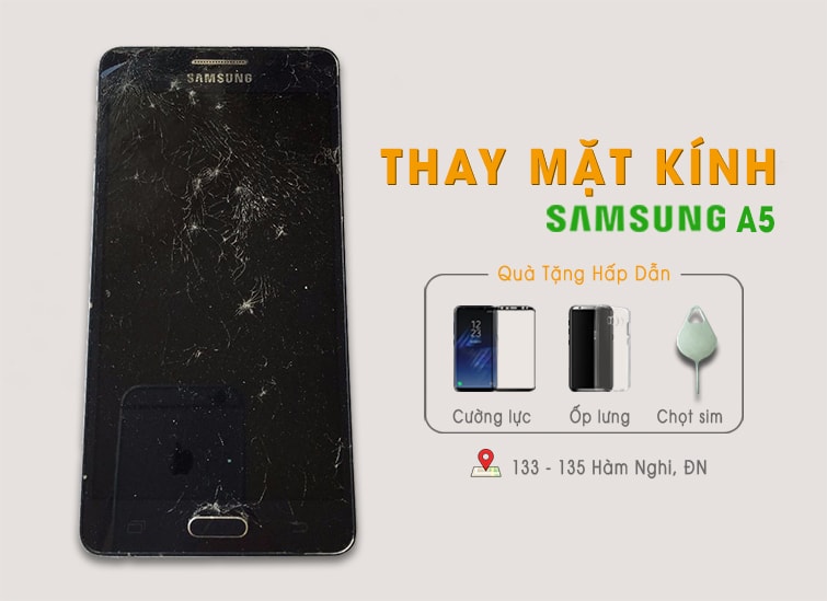 thay mặt kính samsung galaxy a5