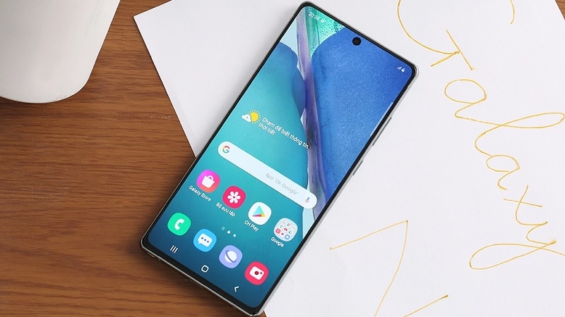 Nguyên nhân phải thay mặt kính Samsung Galaxy Note 20