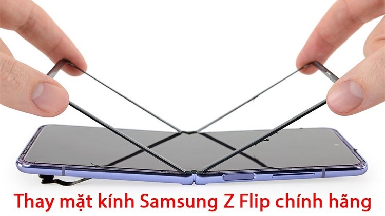 Techcare Service - Địa chỉ thay kính Samsung Z Flip chính hãng tại Đà Nẵng