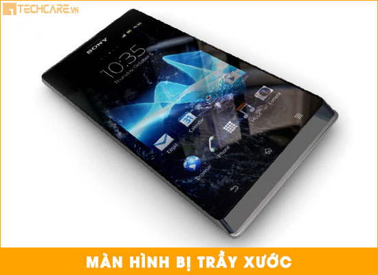 Thay mặt kính Sony bị trầy xước