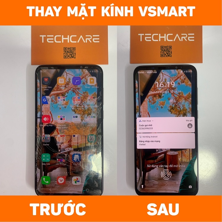 Thay mặt kính điện thoại Vsmart chính hãng tại Đà Nẵng