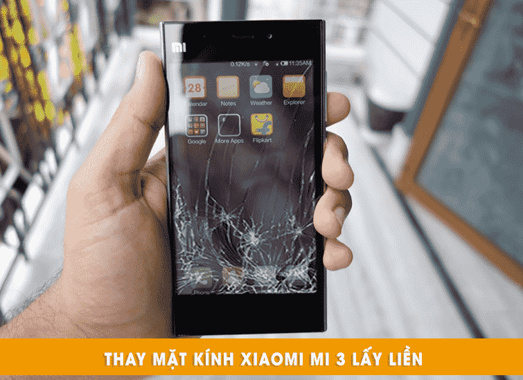 thay mặt kính xiaomi mi 3