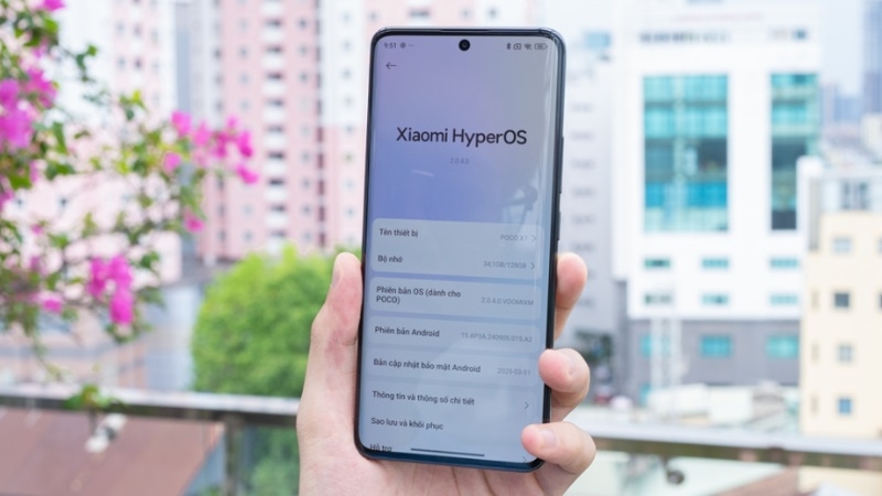 Dấu hiệu và nguyên nhân cần thay mặt kính Xiaomi POCO X7 5G