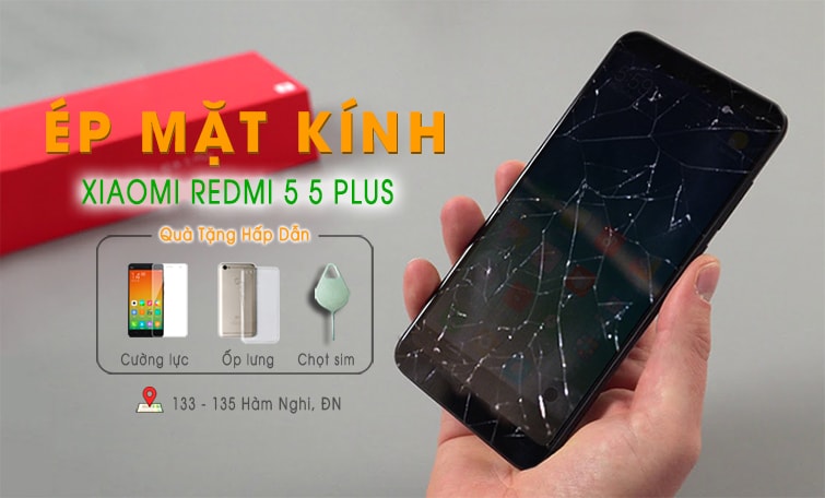 thay mặt kính xiaomi redmi note 5 giá rẻ đà nẵng