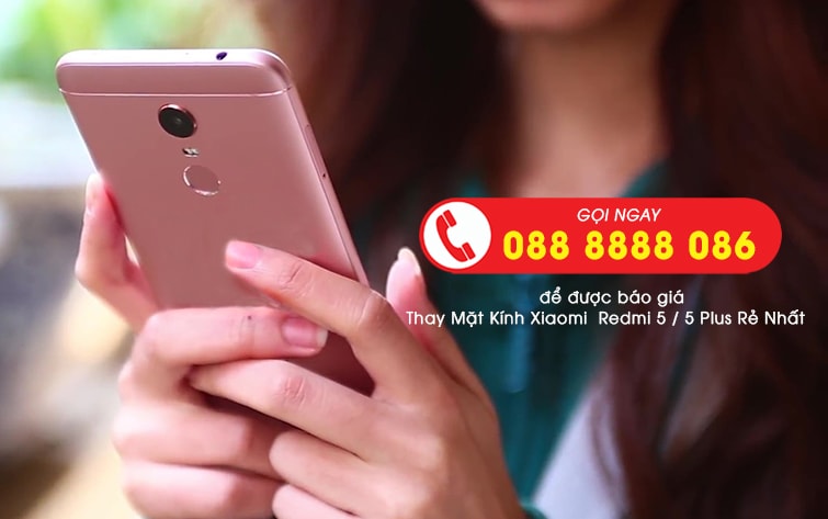 thay mặt kính xiaomi redmi note 5 giá rẻ đà nẵng