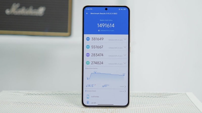 Khi nào cần thay mặt kính Xiaomi Redmi K60 Ultra?