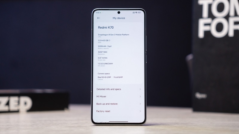 Dấu hiệu và nguyên nhân cần thay mặt kính Xiaomi Redmi K70 Dấu hiệu và nguyên nhân cần thay mặt kính Xiaomi Redmi K70