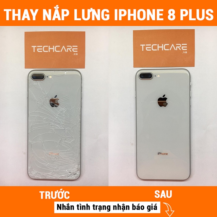 Cam kết khi thay nắp lưng, thay vỏ iPhone Đà Nẵng tại Techcare