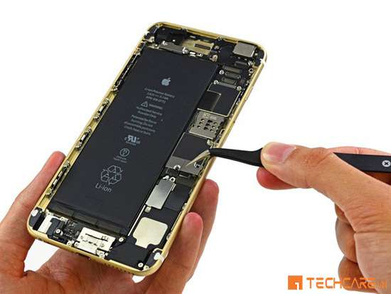 Mẫu pin iPhone 6 tại Techcare Đà Nẵng
