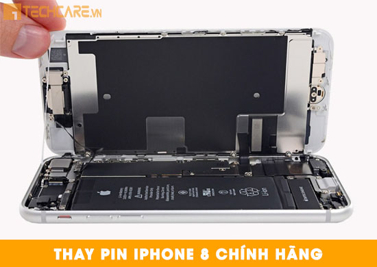 Thay pin Iphone 8 chính hãng