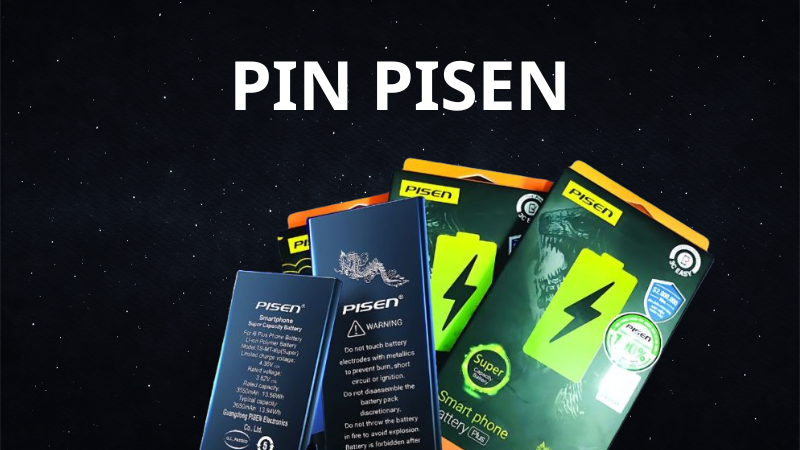 thay pin iphone, pin pisen