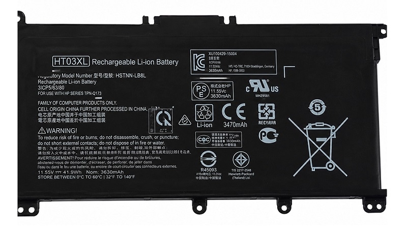 Pin laptop HP