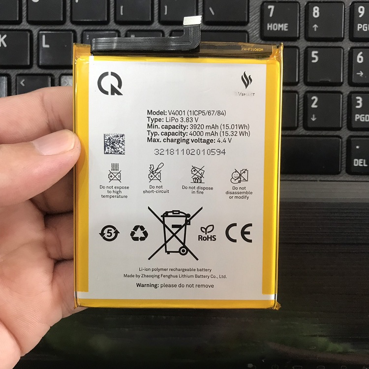 Thay pin Vsmart Joy 1