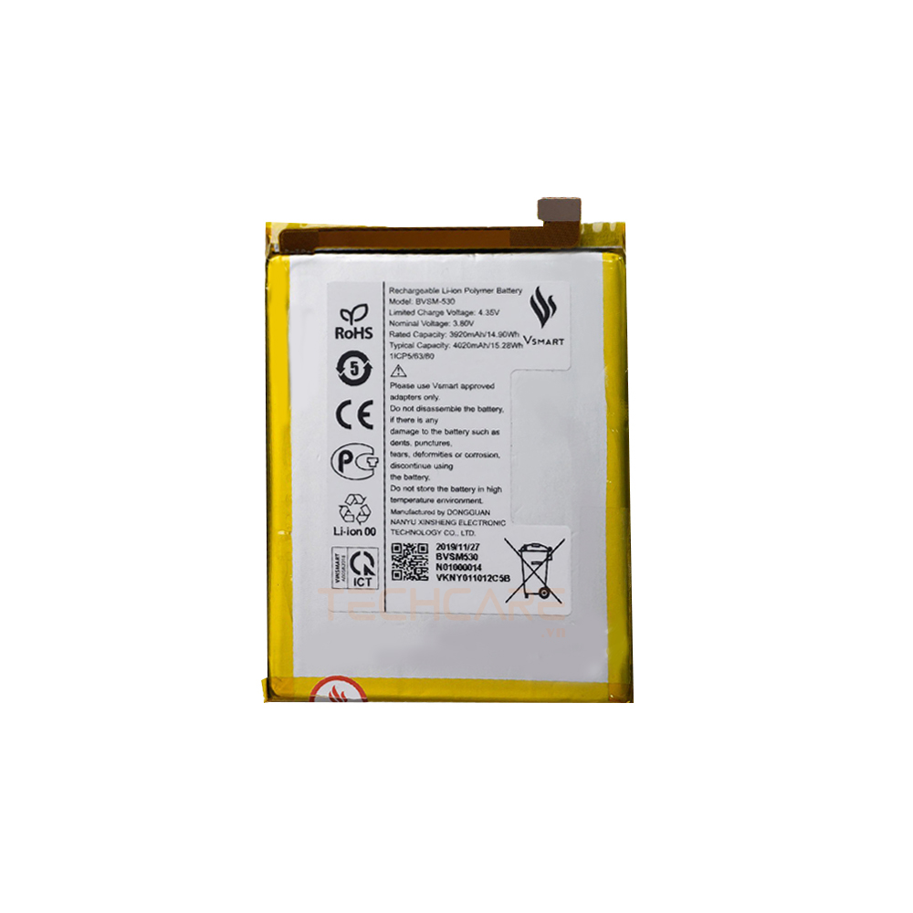 Thay pin điện thoại Vsmart Joy 3