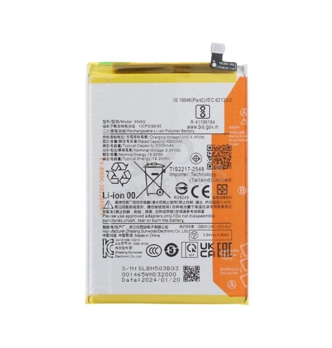 Thay pin Xiaomi Redmi 13C