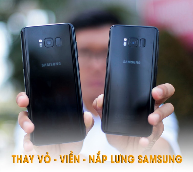thay vỏ viền nắp lưng samsung tại đà nẵng