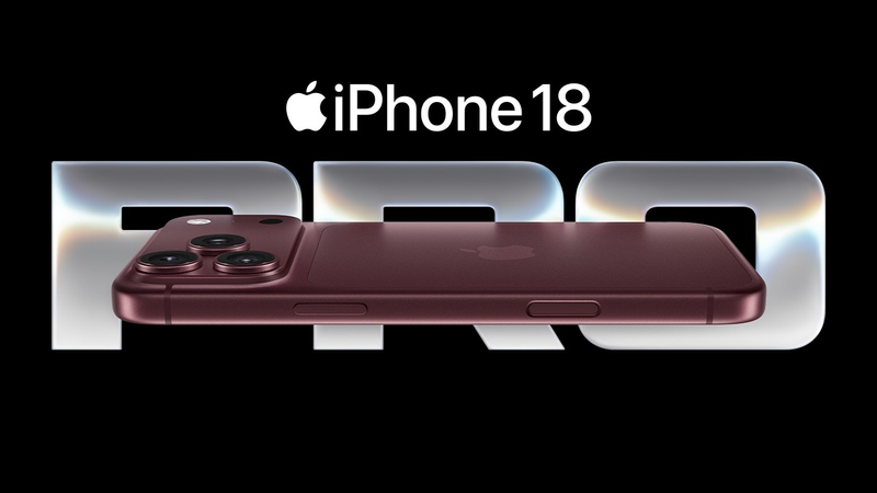 thiết kế iPhone 18 pro