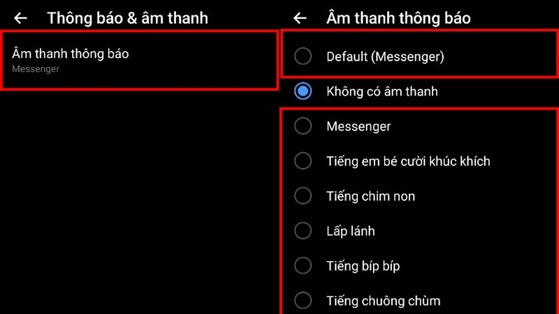 Khắc phục lỗi thông báo Messenger không có tiếng Khắc phục lỗi thông báo Messenger không có tiếng