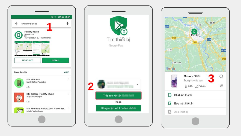 Tìm Điện Thoại Qua Gmail Bằng Find My Device