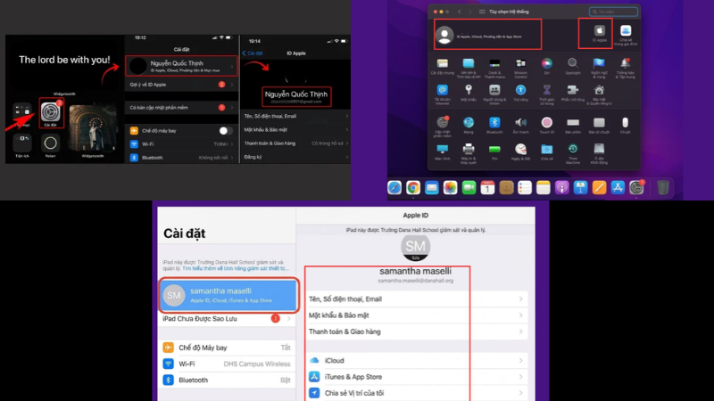 Tìm tài khoản iCloud bằng máy tính Mac hoặc Windows