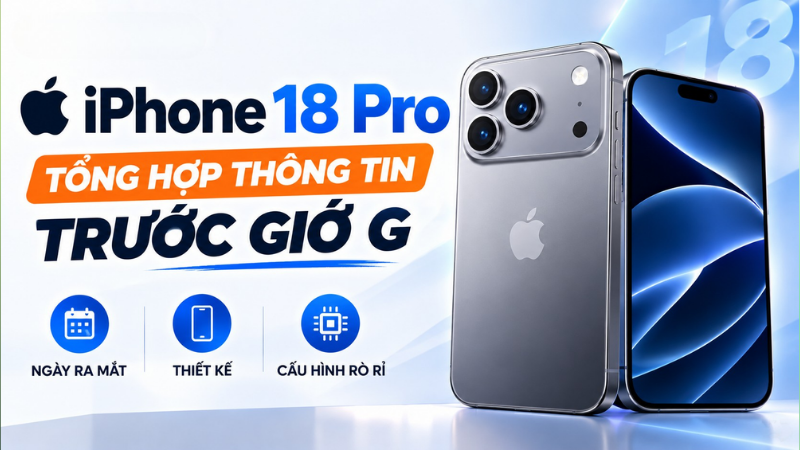 tin tức về iPhone 18 Pro