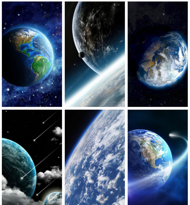 Hình nền trái đất iOS 16