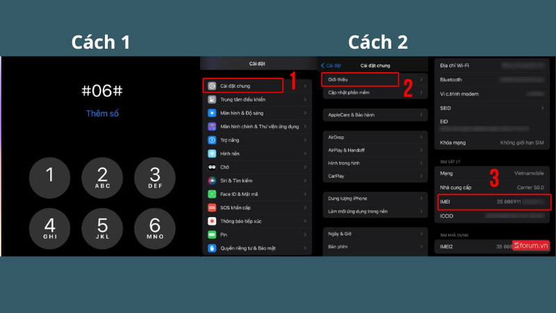 Tra Cứu Số IMEI để check iPhone quốc tế hay iPhone lock