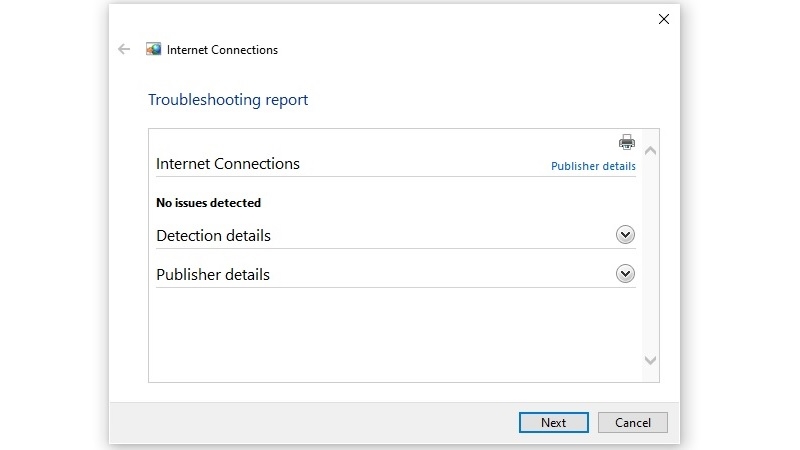 Bạn nhấn vào đó để xem Windows đã tìm và sửa những lỗi gì