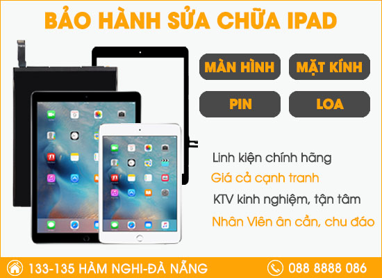 Trung tâm bảo hành sửa chữa Ipad tại Đà Nẵng