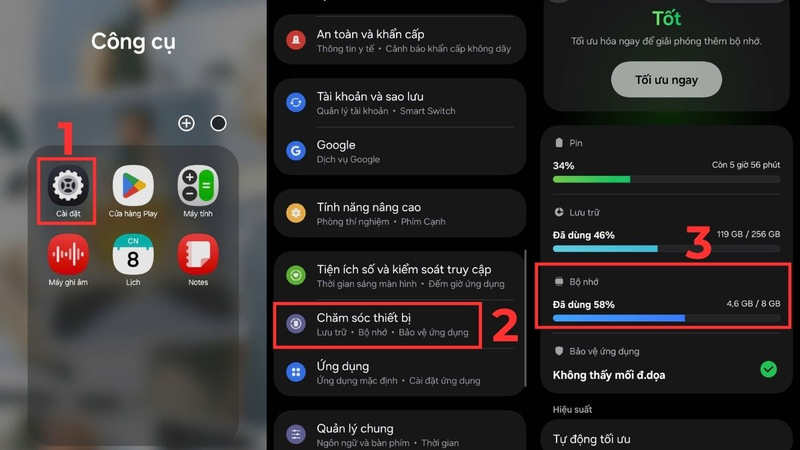 Tùy chỉnh hoặc Tắt RAM ảo nếu máy bị giật lag