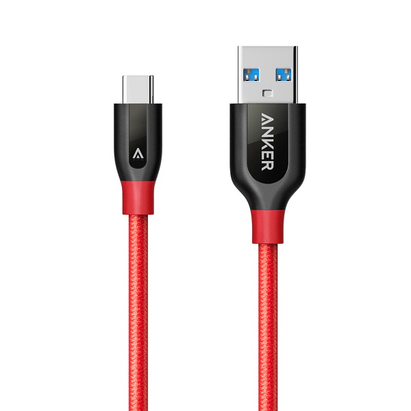 Cáp Anker PowerLine+ USB 3.0 ra USB-C - Dài 0.9m - A8168