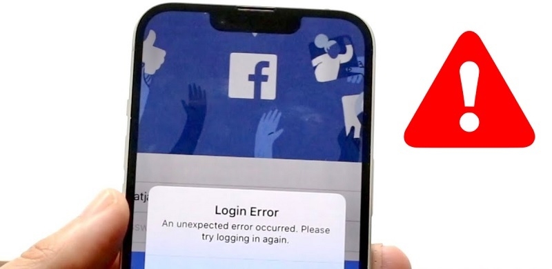 Tại sao vào Facebook lại bị out ra?