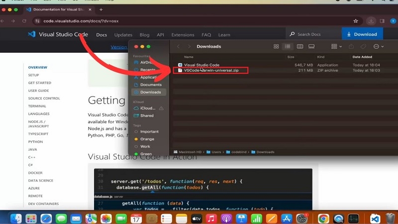 Nhấp đúp chuột vào tệp .zip vừa mới tải để giải nén Nhấp đúp chuột vào tệp .zip vừa mới tải để giải nén