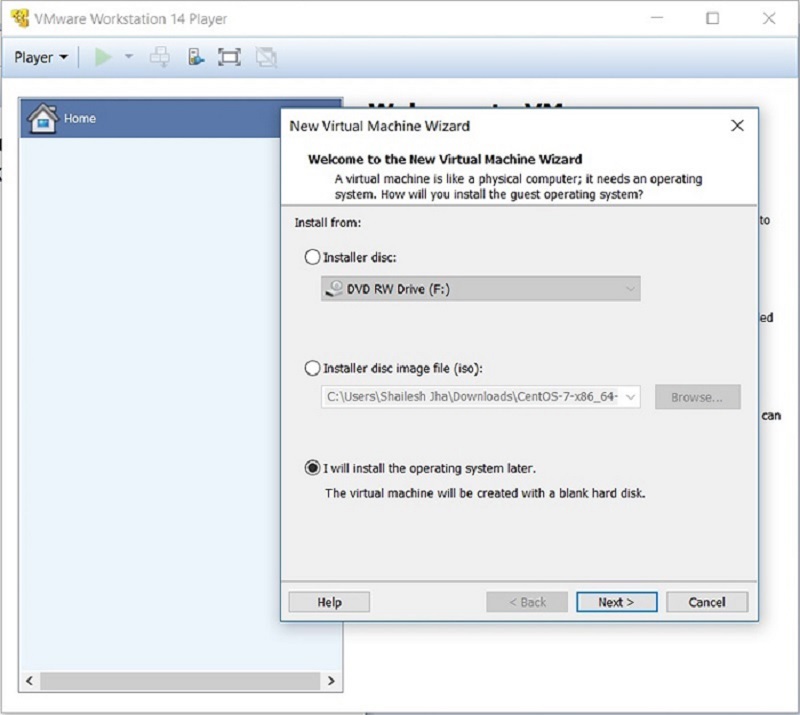 Khởi động chương trình