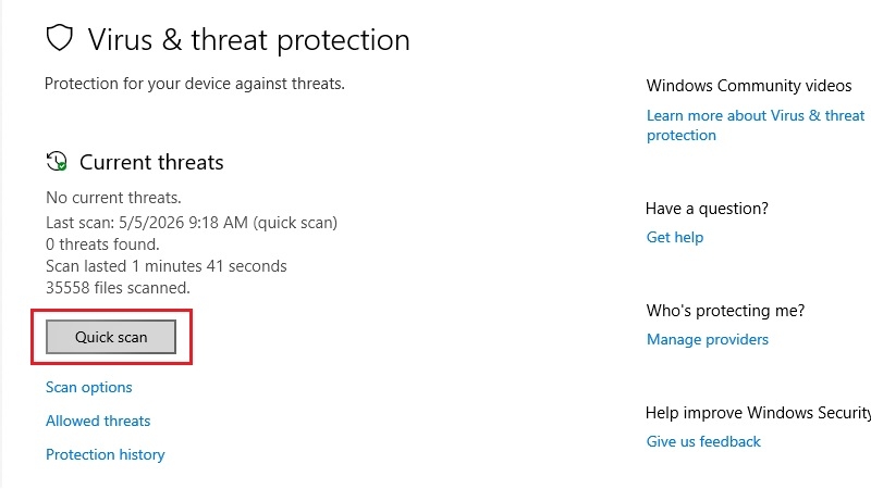 Nhiễm Malware hoặc phần mềm độc hại