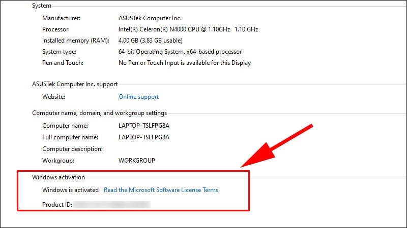 Windows is activated