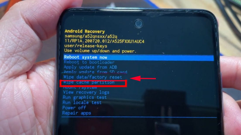 wipe-cache-partition