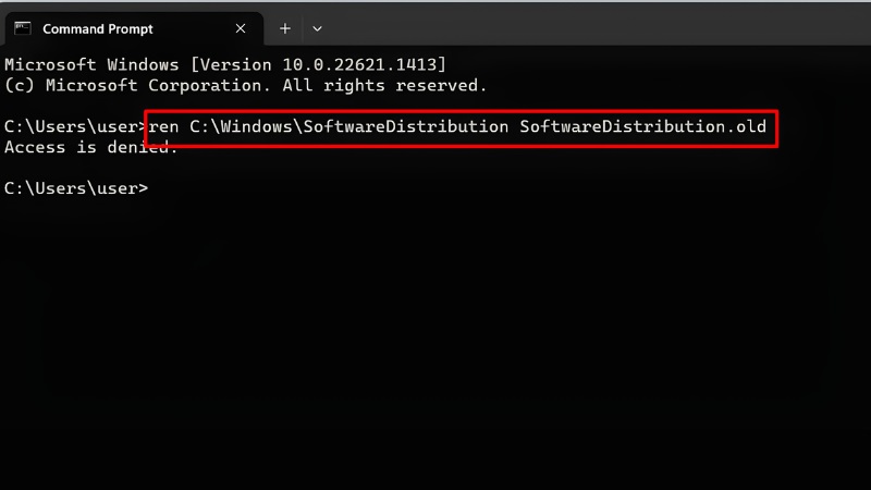 Làm mới cache Windows Update và quét file hệ thống bước 3 Làm mới cache Windows Update và quét file hệ thống bước 3