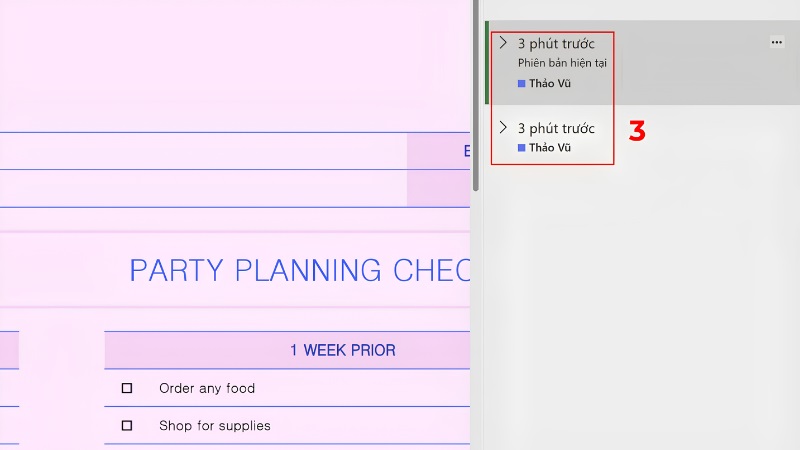 Cách xem lịch sử chỉnh sửa file Excel