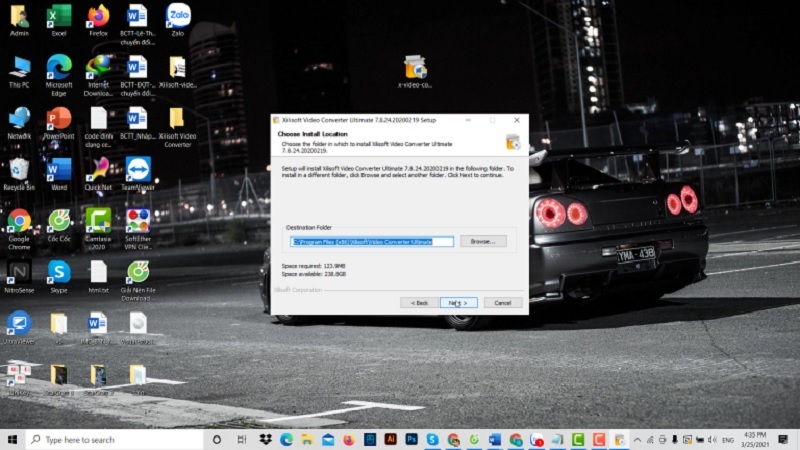 Nhấn vào Next thêm một lần nữa