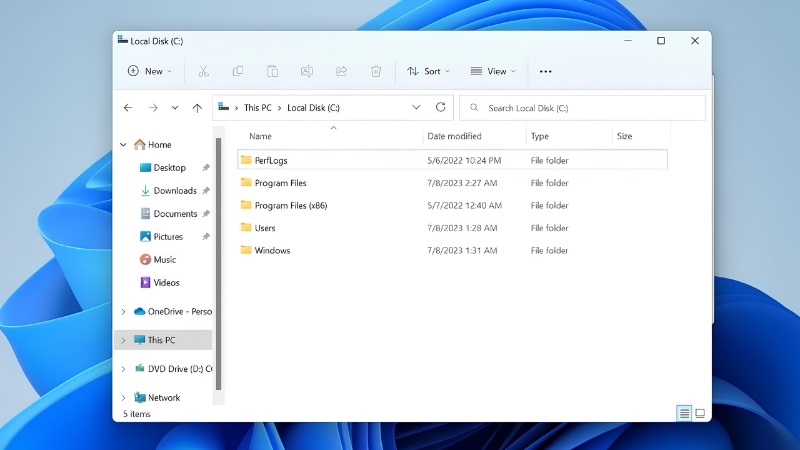 Dùng Command Prompt để xóa thư mục Windows.old trong Win 11 bước 3 Dùng Command Prompt để xóa thư mục Windows.old trong Win 11 bước 3