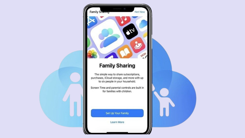 Xử Lý Khi Tài Khoản iCloud Thuộc Nhóm Family Sharing