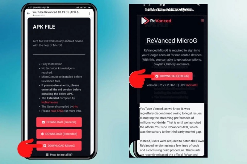 Chọn DOWNLOAD [Github]