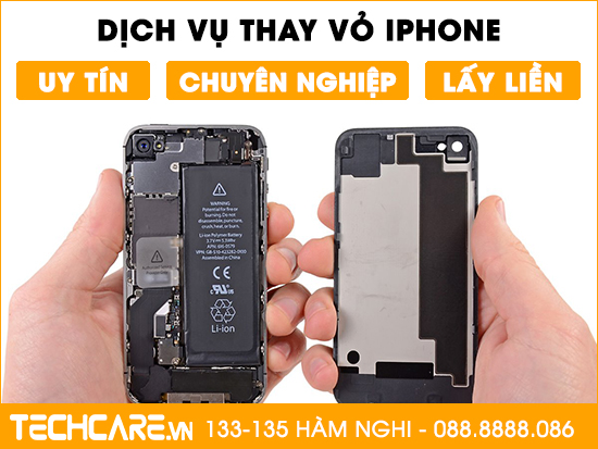 Dịch vụ thay vỏ Iphone 4s uy tín tại Đà Nẵng